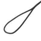 Cabo de amarração T-H Marine 1,3 cm x 7,6 m, dupla trança, preto