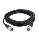 Cabo de antena CB Adaptador RF 4,5 m RG58 coaxial PL-259 UHF macho Cabo de antena CB Adaptador RF 4,5 m RG58 coaxial PL-259 UHF macho
