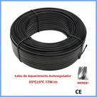 Cabo De Aquecimento Autorregulável 17W/m 5-50m AC200-240V Para Derretimento De Neve E Proteção