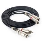 Cabo de Áudio 2 RCA para 2 RCA - Santo Ângelo
