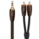 Cabo de áudio AudioQuest Big Sur 3,5 mm a 2x RCA 1m preto