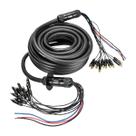 Cabo de áudio automotivo PRV AUDIO Snake 10RCA-50 15 m 10 RCA Cabo de áudio automotivo PRV AUDIO Snake 10RCA-50 15 m 10 RCA