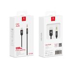 Cabo de Áudio Auxiliar P2 Compativel com IPhone 1 Metro Fancy CY04
