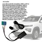 Cabo De Áudio Bluetooth 6 Pinos Adaptador AUX-IN Para Carro Com Microfone Para Clio Espace Megane