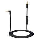 Cabo de áudio de substituição com microfone para fones de ouvido Beats