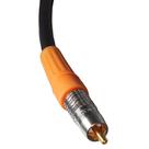 Cabo de áudio digital coaxial Blue Jeans Cabo RCA para RCA de 1 m Cabo de áudio digital coaxial Blue Jeans Cabo RCA para RCA de 1 m