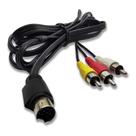 Cabo De Audio E Video S-video Mini Din Rca 1,80m 10 Pinos