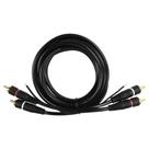 Cabo de Audio EVUS Standard C-017 GOLD 2RCA+2RCA Macho 1,5M Cabo de Audio EVUS Standard C-017 GOLD 2RCA+2RCA Macho 1,5M