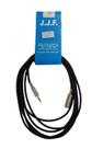 Cabo de áudio Extensor P2 Estéreo x J2 (fêmea) 3 mts - JJF Cabo de áudio Extensor P2 Estéreo x J2 (fêmea) 3 mts - JJF