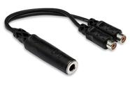 Cabo de Áudio Hosa YRA-115 1/4" TSF para RCA Duplo