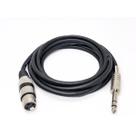 Cabo de áudio p10 macho x xlr fêmea de 3 metros Cabo de áudio p10 macho x xlr fêmea de 3 metros