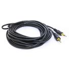 Cabo de audio P2 / P2 (macho) 5MT Preto EXBOM