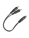 Cabo De Audio Tcw 1 Rca Femea + 2 Rca Macho 4Mm Com 10 Pecas