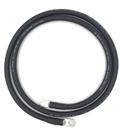 Cabo de bateria 4 AWG 0,6 m preto de cobre