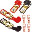 Cabo de bateria: braçadeiras, conectores, conectores, TKDMR, 2 pares