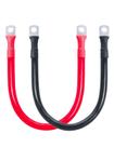 Cabo de bateria ECO-WORTHY 2AWG com terminais de 5/16" de 30 cm