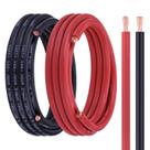 Cabo de bateria Geosiry 2 AWG 9,1 m vermelho e preto em cobre