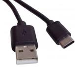 Cabo De Carga Carregador E Dados Usb X Type C 1 Metro Preto Cabo De Carga Carregador E Dados Usb X Type C 1 Metro Preto