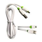 Cabo De Carga De 1 metro Para Smartphones Com Entradas USB/Micro-USB