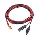 Cabo De Carga Para Painel Solar 12AWG Com Adaptador XT60I-F Para Gerador De Estação De Energia
