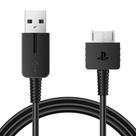 Cabo de carregador Funturbo atualizado PS Vita PSV 1000 USB 1m preto