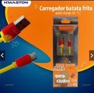 Cabo de carregamento e dados usb V8 batata frita 3A