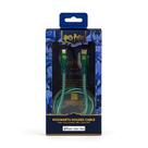 Cabo de Carregamento iWill Harry Potter Sonserina Lightning para USB-C Verde