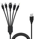 Cabo de carregamento Mcbazel 5 em 1 USB para Nintendo DS Lite/NDS Cabo de carregamento Mcbazel 5 em 1 USB para Nintendo DS Lite/NDS