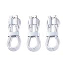 Cabo De Carregamento Super Rápido Tipo C 6A 100W 3PCS Para Huawei OPPO Vivo iQoo Cabos USB C De Cabo De Carregamento Super Rápido Tipo C 6A 100W 3PCS Para Huawei OPPO Vivo iQoo Cabos USB C De