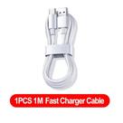 Cabo De Carregamento Telefone Super rápido Cabos USB 10a 100W Tipo C 1 Metro