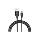 Cabo de Carregamento Tipo C Xtrax TPE 2.4A 1 Metro Preto