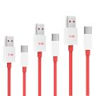 Cabo de carregamento Weboyo USB tipo C Warp Charge 80W 65W, pacote com 3
