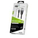 Cabo De Celular ELG M510 Micro Usb Para Recarga Cor Preto - Ref M510