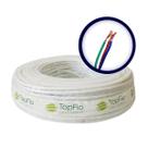 Cabo de comando branco 3x1,50 mm 50 metros