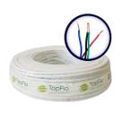 Cabo de comando branco 4x1,50 mm 25 metros Cabo de comando branco 4x1,50 mm 25 metros