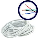Cabo de comando branco 4x2,50 mm 10 metros Cabo de comando branco 4x2,50 mm 10 metros