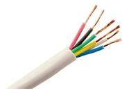 Cabo de comando branco 6x2,50 mm 25 metros Cabo de comando branco 6x2,50 mm 25 metros