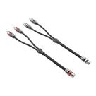 Cabo de conector divisor de adaptador RCA Y ROCKRIX 30,5 cm (pacote com 2)