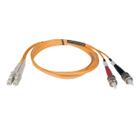 Cabo de conexão de fibra Tripp Lite Eaton Duplex Multimodo 6m