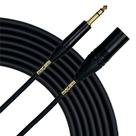 Cabo de conexão Mogami Gold TRSXLRM-25 balanceado de 6,35 mm para XLR