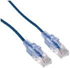 Cabo de conexão Monoprice Cat6A 20 pés azul, pacote com 10 UTP 10G