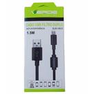 Cabo de Dados Branco Micro Usb V8 Filtro Duplo SJX - V8-0 1,5M - Verde