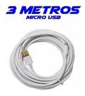 Cabo De Dados Carga Micro Usb V8 3 Metros Griffin Cabo De Dados Carga Micro Usb V8 3 Metros Griffin