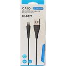 Cabo de Dados e Carregamento Para IOS LE-857P Preto Turbo 1m