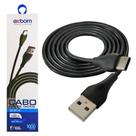 Cabo de Dados Exbom 1 m USB - tipo C - Exbom - Megga25 Cabo de Dados Exbom 1 m USB - tipo C - Exbom - Megga25
