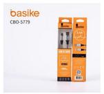 Cabo de dados micro usb V8 2.4A 1Metro BASIKE CBO-5779