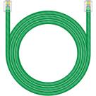 Cabo de dados NECABLES CAT5E RJ11 DSL 10 pés UTP verde - 10 pés