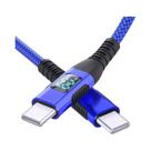 Cabo De Dados Tipo-C Para Tipo-C De Nylon De Alta Qualidade 60W Com Carregamento Rápido 1M 2M 3M Cabo De Dados Tipo-C Para Tipo-C De Nylon De Alta Qualidade 60W Com Carregamento Rápido 1M 2M 3M