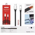Cabo de Dados Turbo USB Type-C 1.2M 5V 2.4A - Tomate TC-202C Cabo de Dados Turbo USB Type-C 1.2M 5V 2.4A - Tomate TC-202C