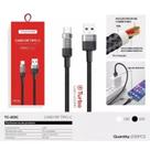 Cabo de Dados Turbo USB Type-C 1.2m 5V 3A - Tomate TC-213C Cabo de Dados Turbo USB Type-C 1.2m 5V 3A - Tomate TC-213C